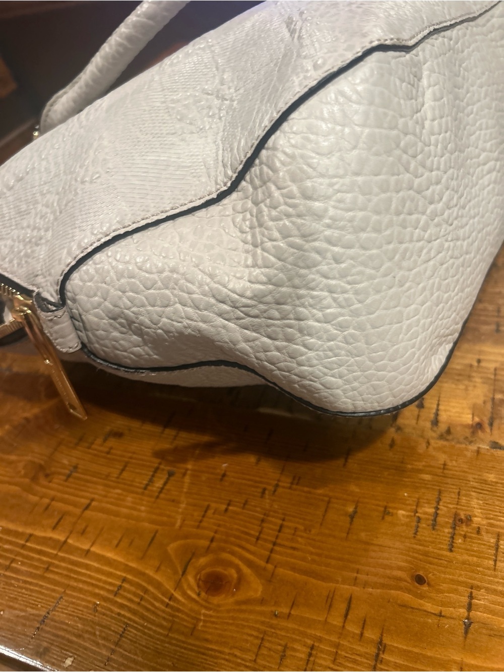 Burberry Light Grey Dome Satchel Handbag with Detachable Strap - Picture 6 of 9